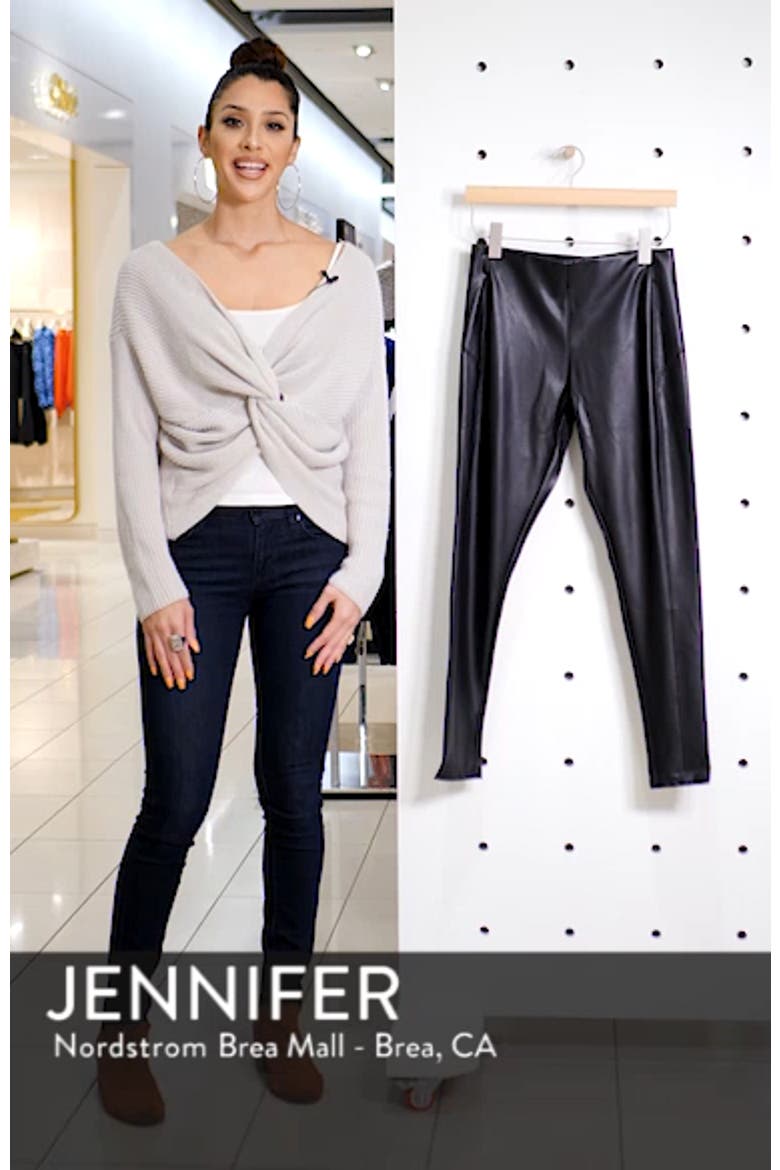 Faux Leather Leggings video