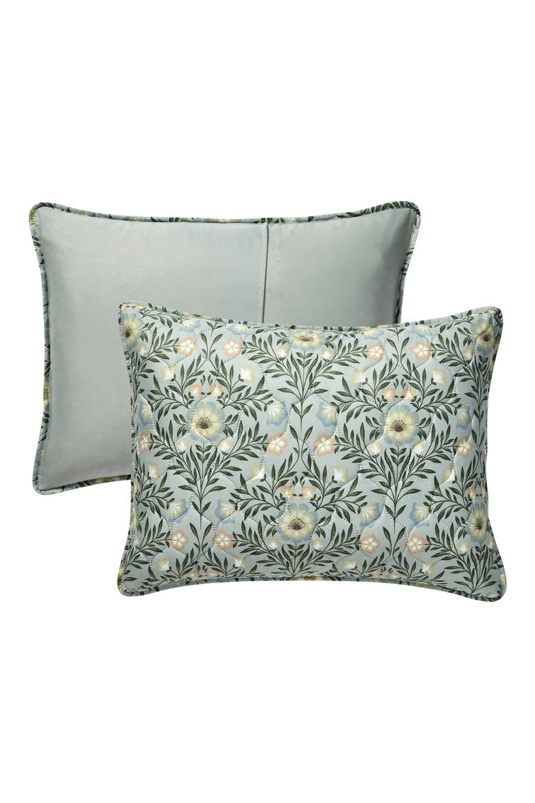 Whisper 3-Piece Quilt Set, Alternate, color, GREEN
