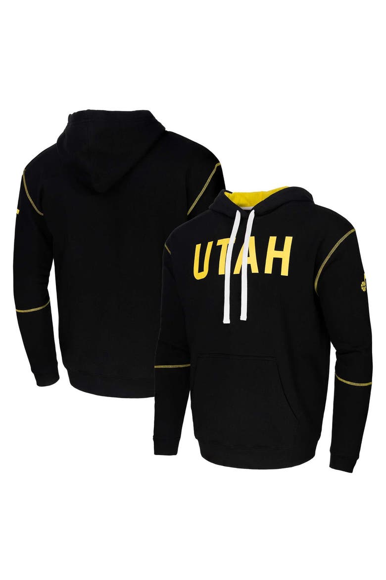 Unisex Black Stadium Essentials Utah Jazz Monument Pullover Hoodie, Main, color, Black