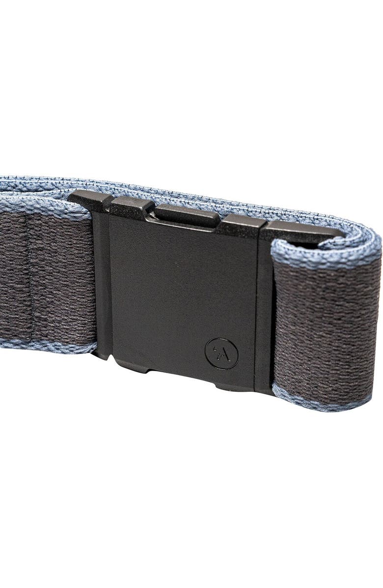 ARCADE Blackwood Slim Belt, Alternate, color, Charcoal/Blush