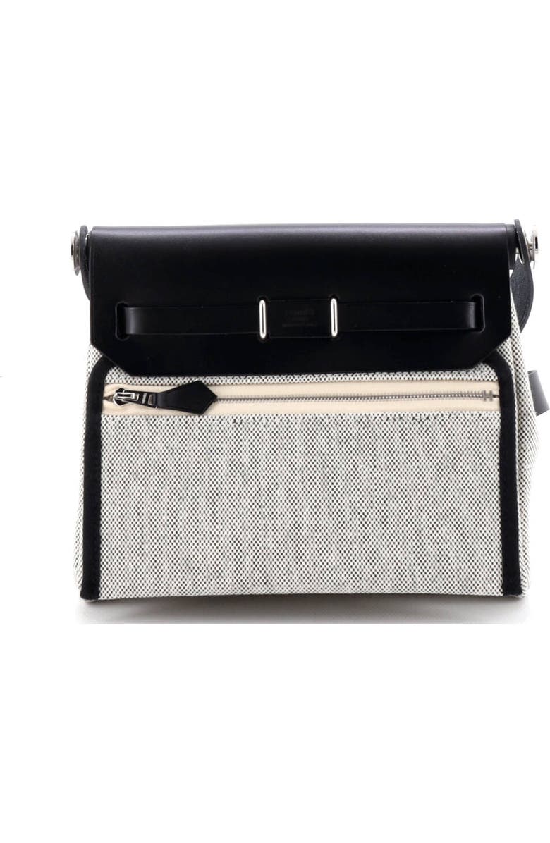 Pre-Owned Hermes Herbag Zip Toile and Leather 20, Alternate, color,