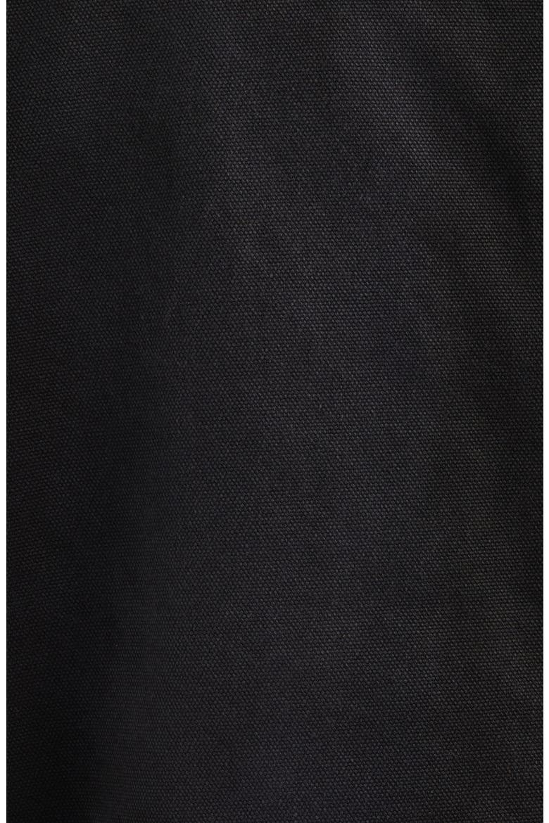 Cotton Canvas Utility Jacket, Alternate, color, BLACK