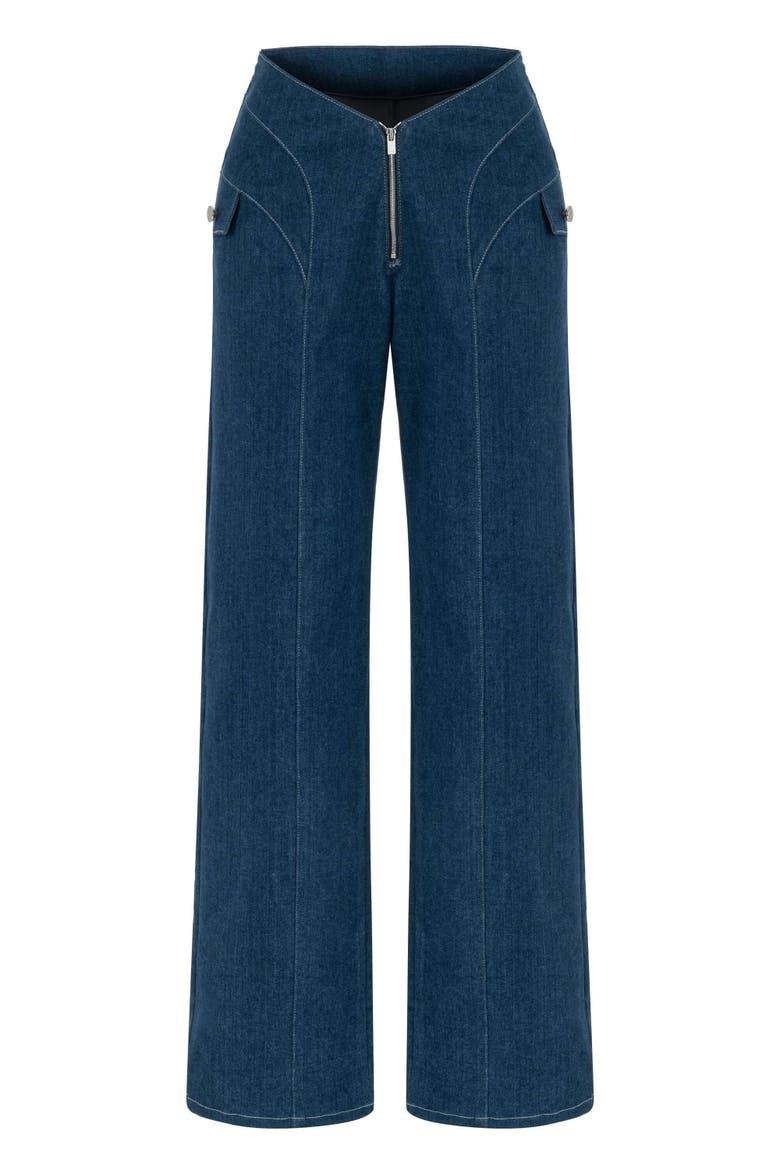 Myla Denim Jean, Alternate, color, Blue