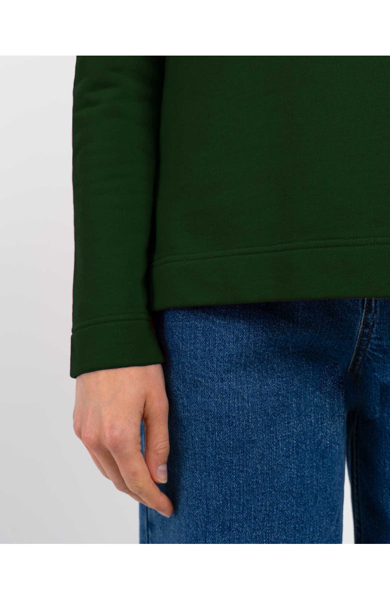 Kettlewell Robyn 1/4 Zip Sweatshirt, Alternate, color, Ivy Green