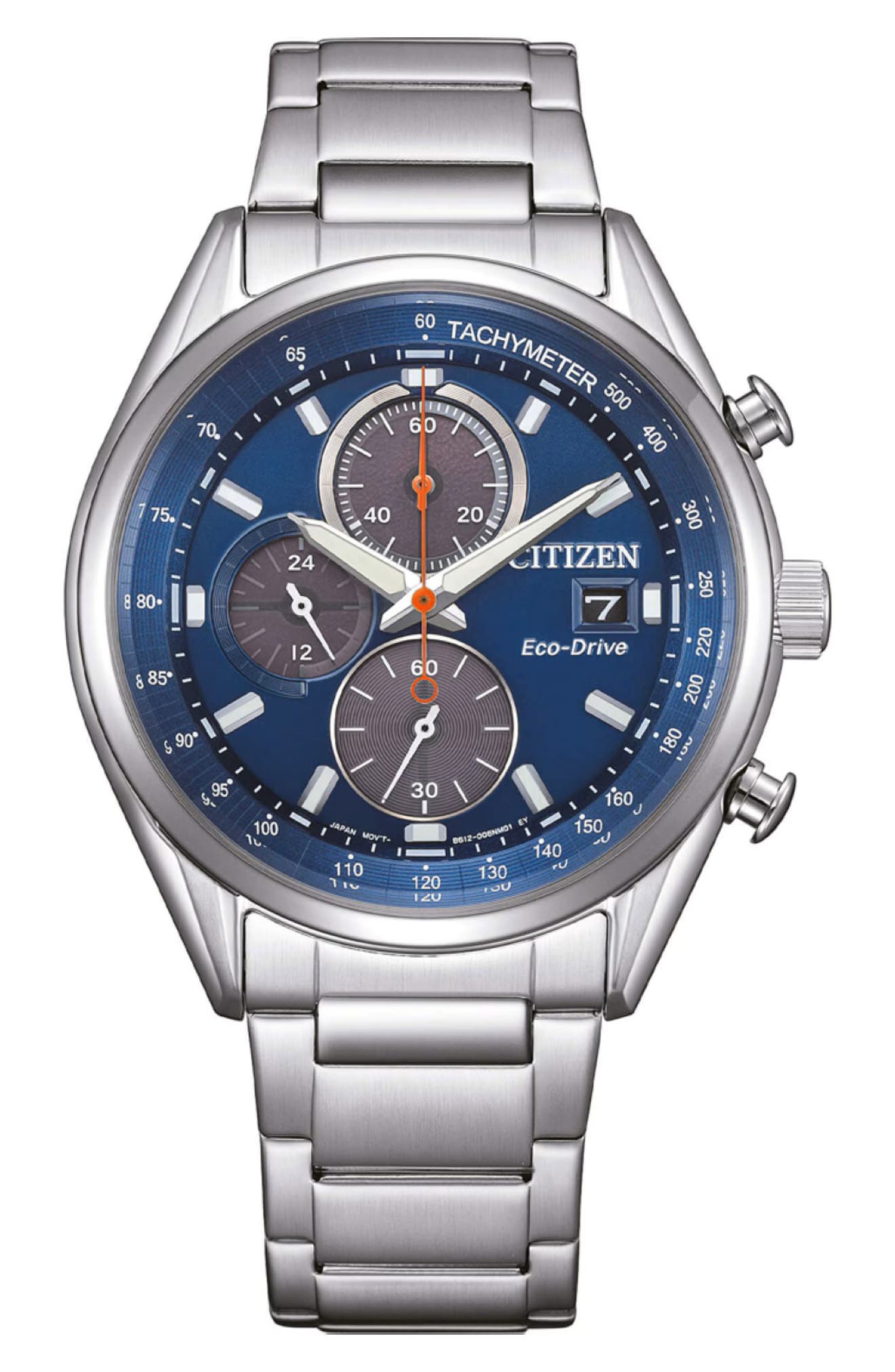 Citizen Eco-Drive Bracelet Strap Chronograph Watch, 40mm