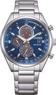 Citizen Eco-Drive Bracelet Strap Chronograph Watch, 40mm