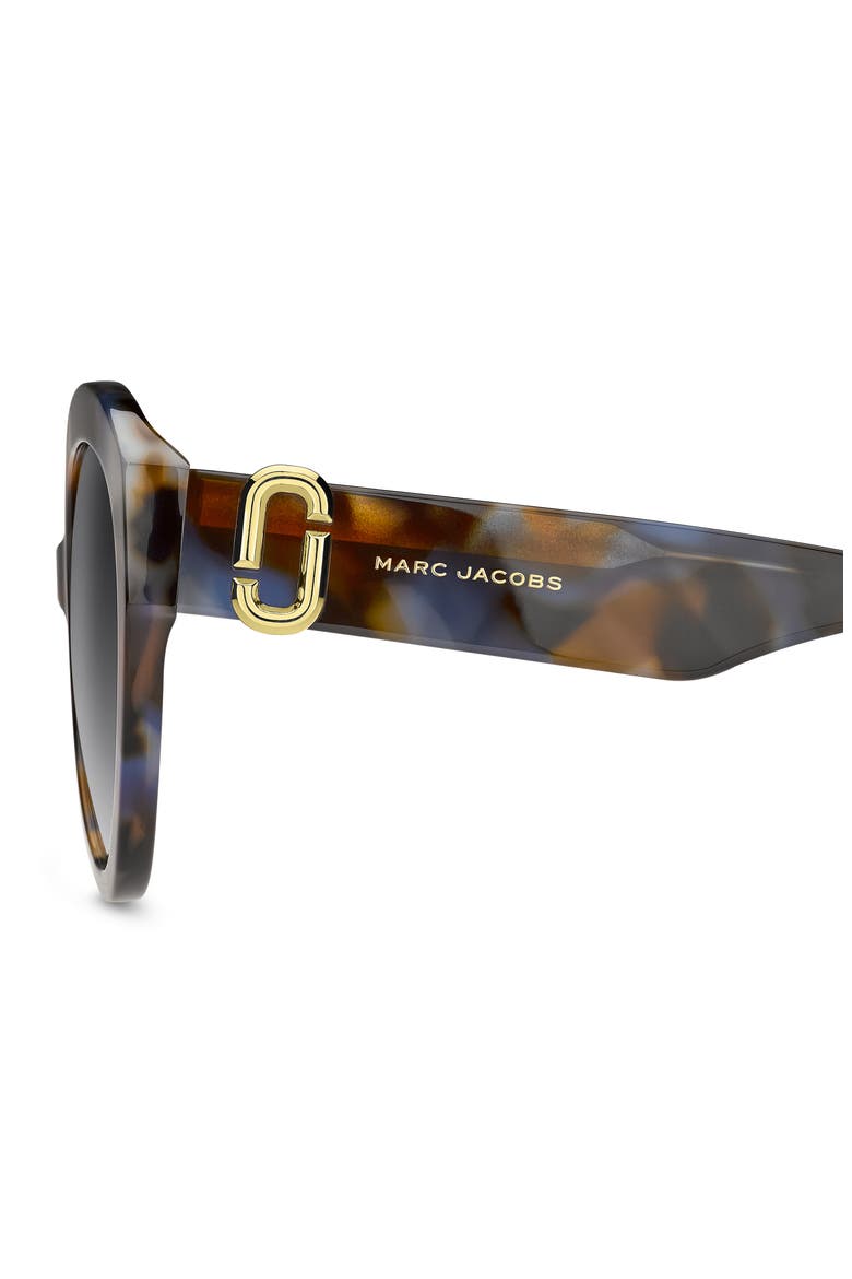 56mm Cateye Sunglasses, Alternate, color, BROWN BLUE HAVANA/ GREY