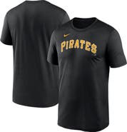 Nike Men's Nike Black Pittsburgh Pirates Legend Fuse Wordmark T-Shirt