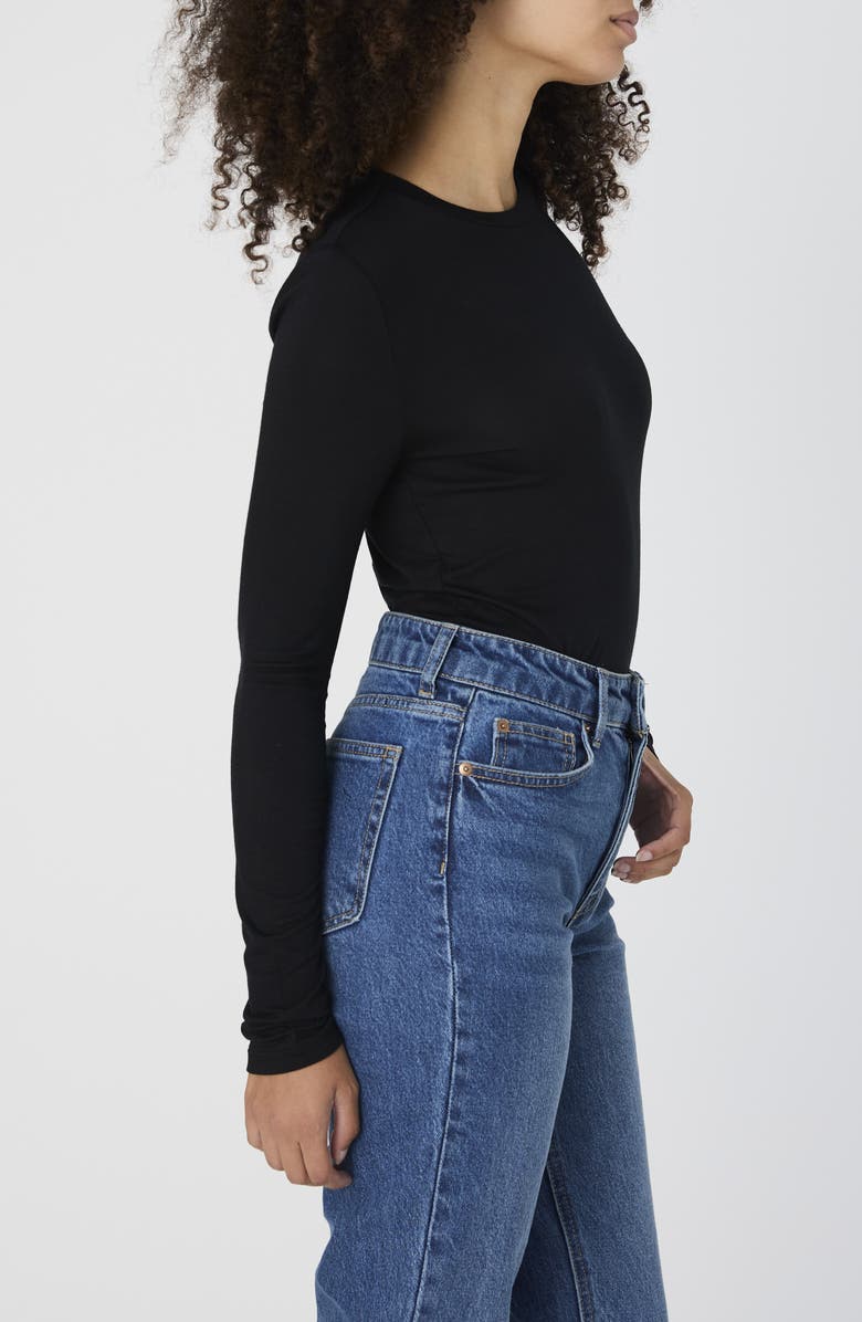 French Connection Long Sleeve Top, Alternate, color, 