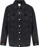 PCFG Pure Cotton Free Heaven Destroyed Denim Jacket
