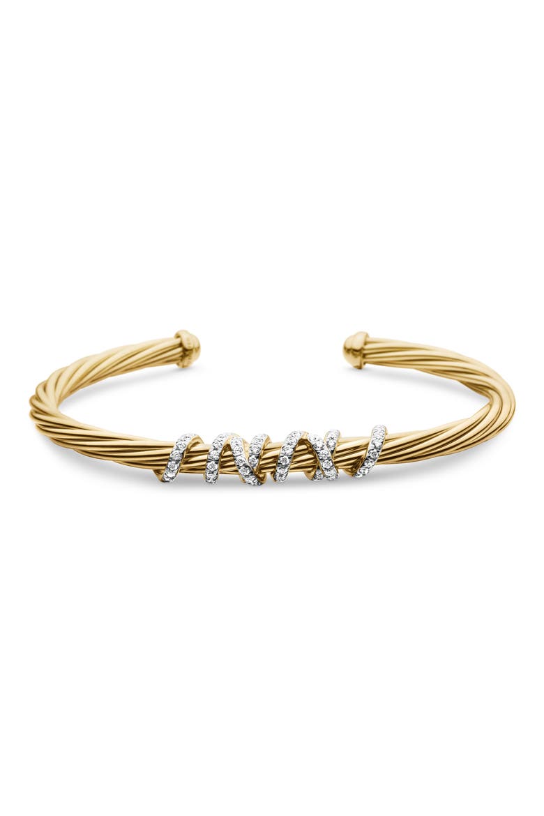 Helena Center Station Bracelet in 18K Yellow Gold with Diamonds, Alternate, color, GOLD/ DIAMOND