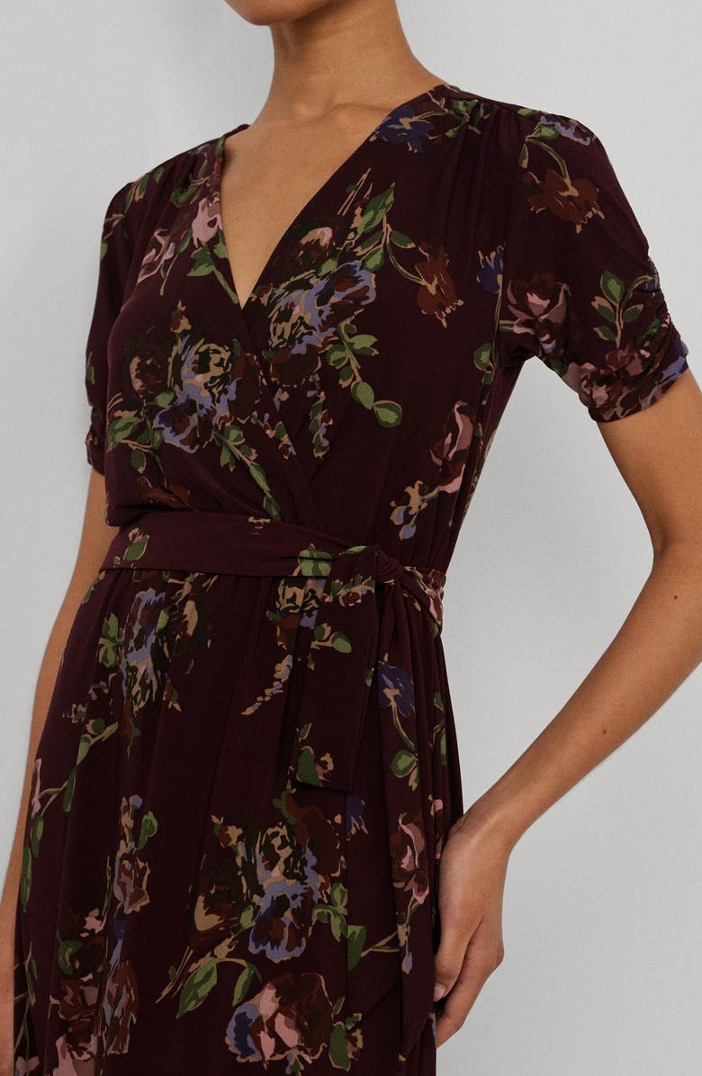 knee length dress with puff sleeves Karen Kane Women's Puff Sleeve Tiered Shirtdress, XS main image 0
