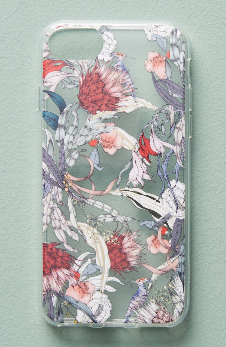 Anthropologie Home Anthropologie Sketched Songbird iPhone 6/6s/7/8 Case, Main, color,
