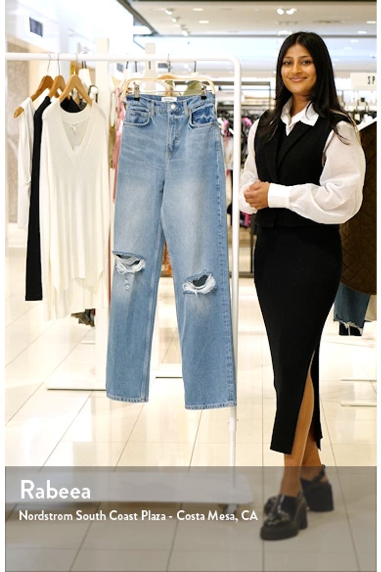 Wilder High Waist Wide Leg Jeans video