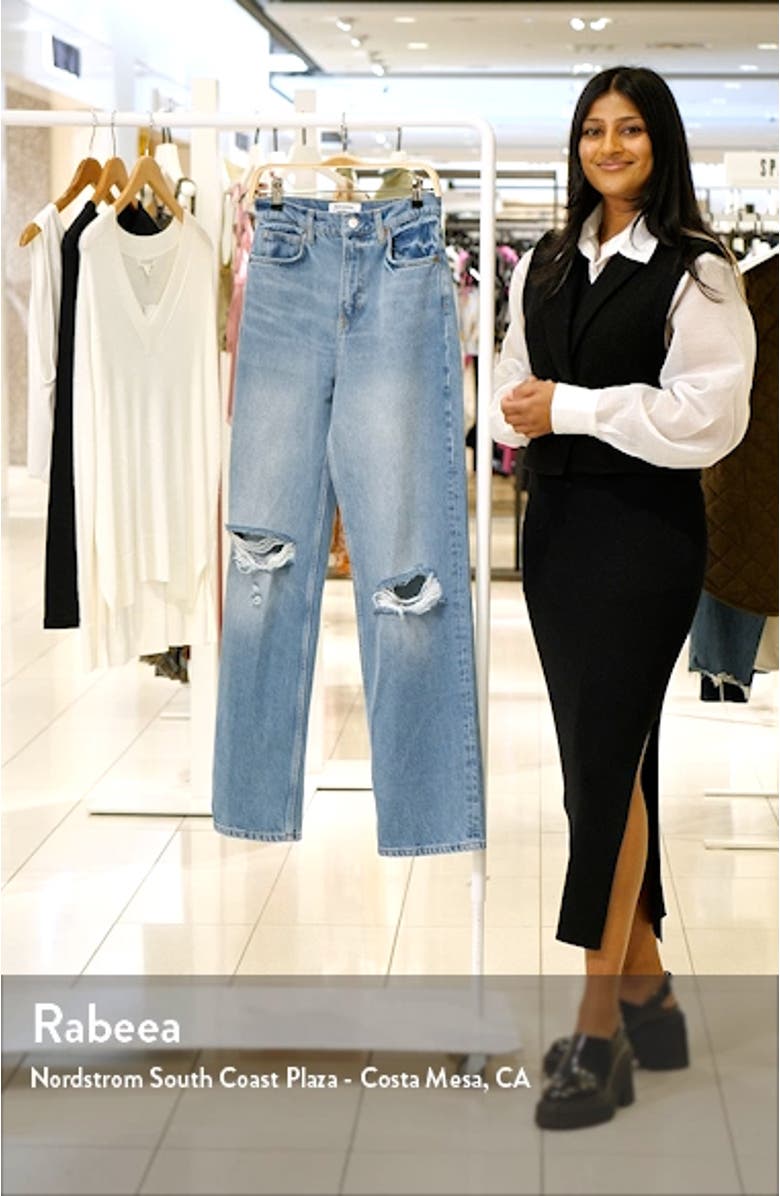 Wilder High Waist Wide Leg Jeans, sales video thumbnail