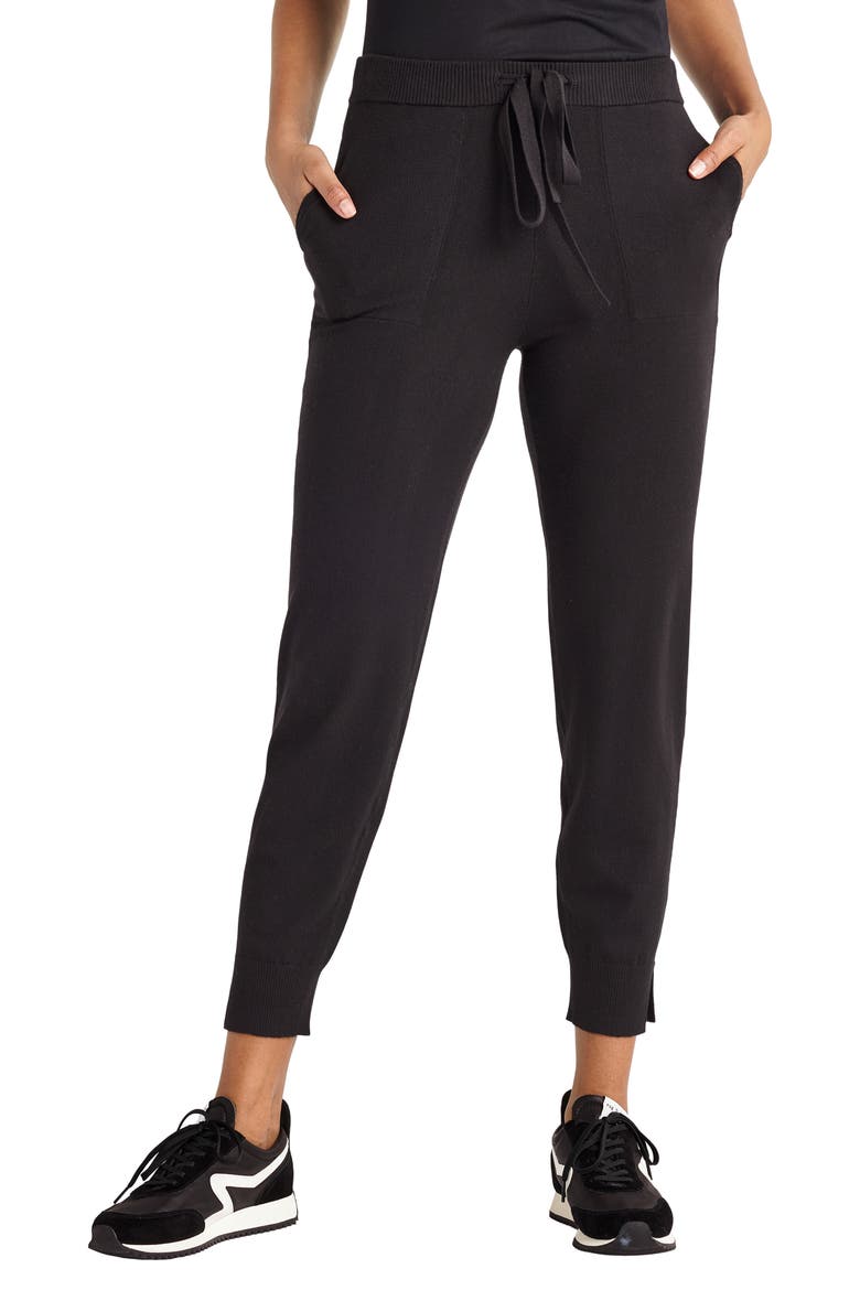 Jeanne Sweater Joggers, Main, color, BLACK