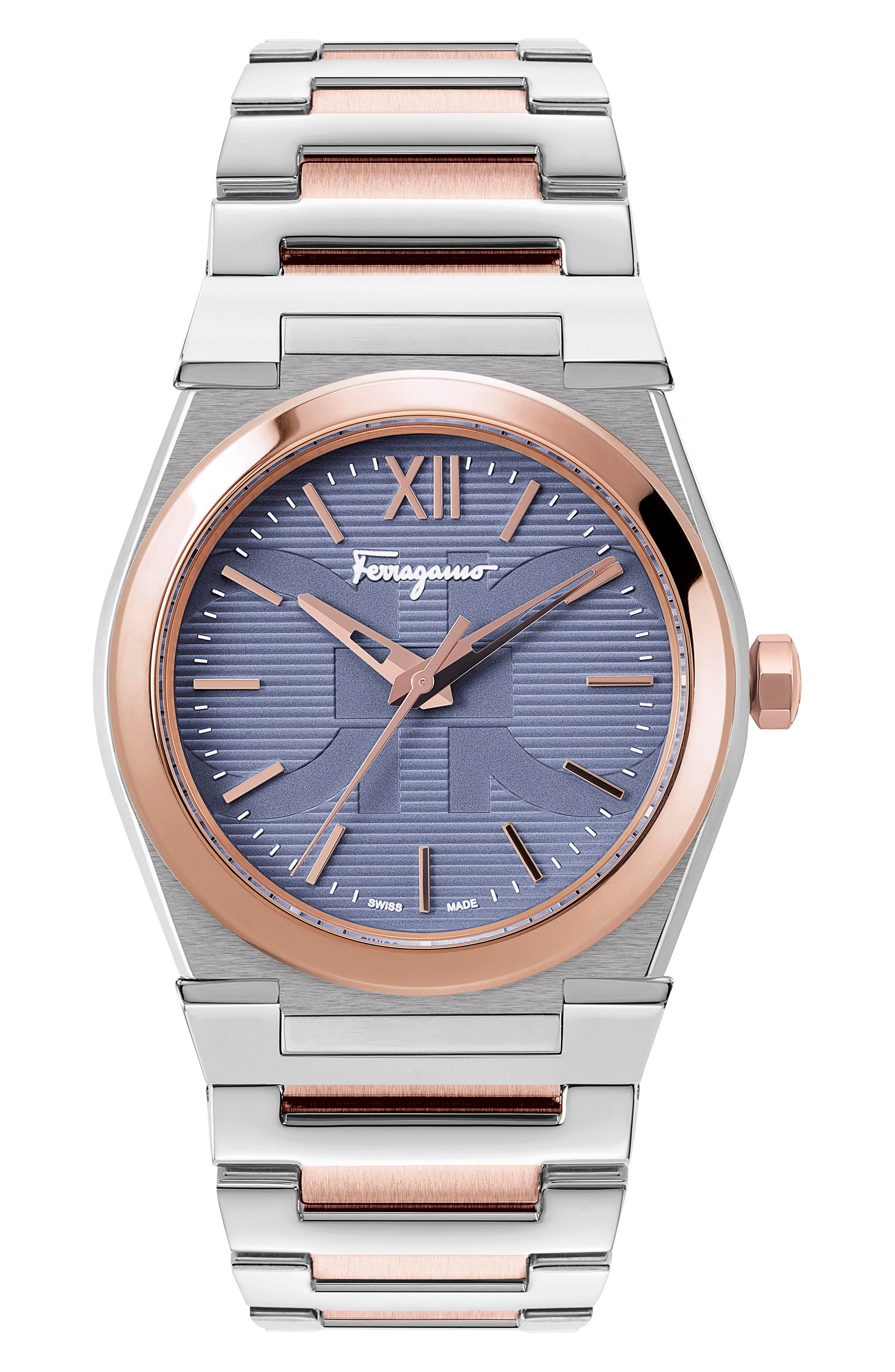 FERRAGAMO Salvatore Ferragamo Vega Pair Bracelet Watch, 40mm (Men