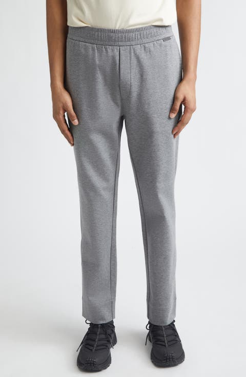 Cotton Blend Double Jersey Drawstring Joggers