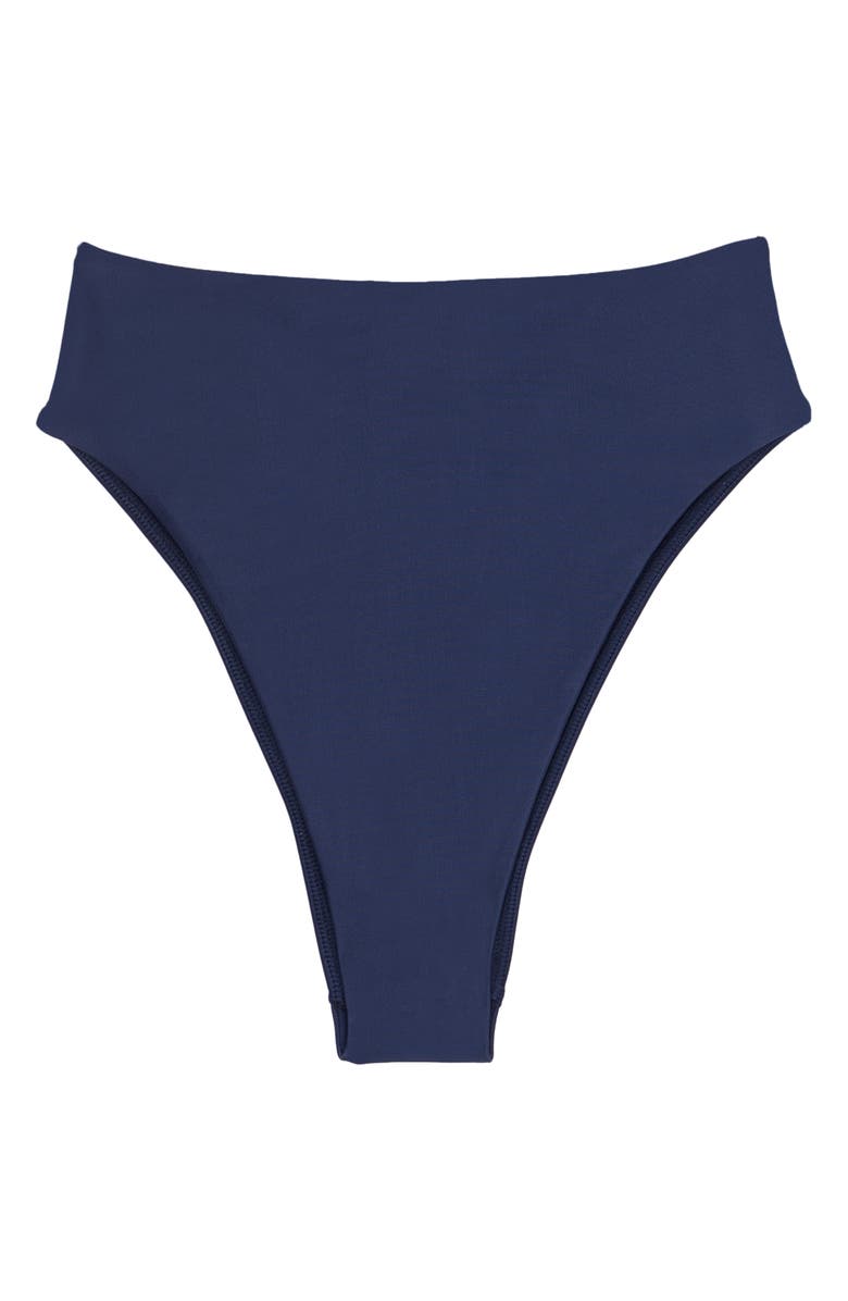 ViX Paula Hermanny Gigi Solid High Waist Bikini Bottoms, Alternate, color, 