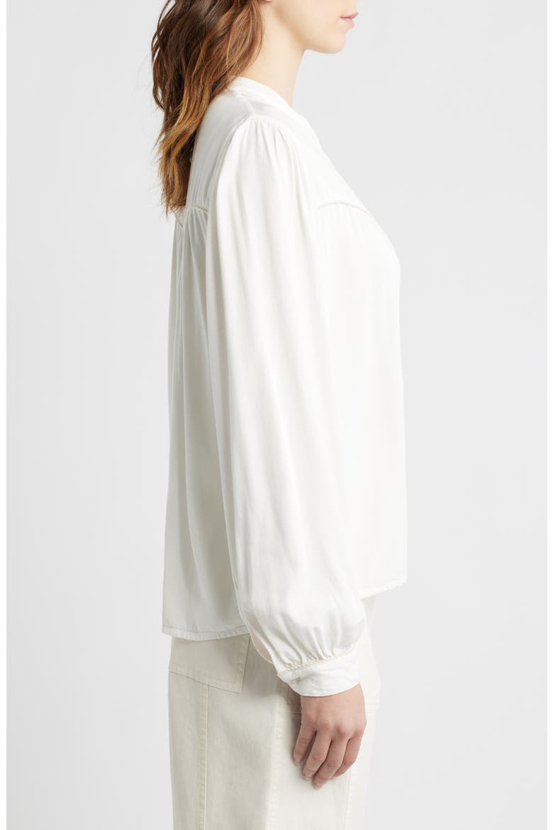 Sunna Chambray Top, Alternate, color, BIRCH
