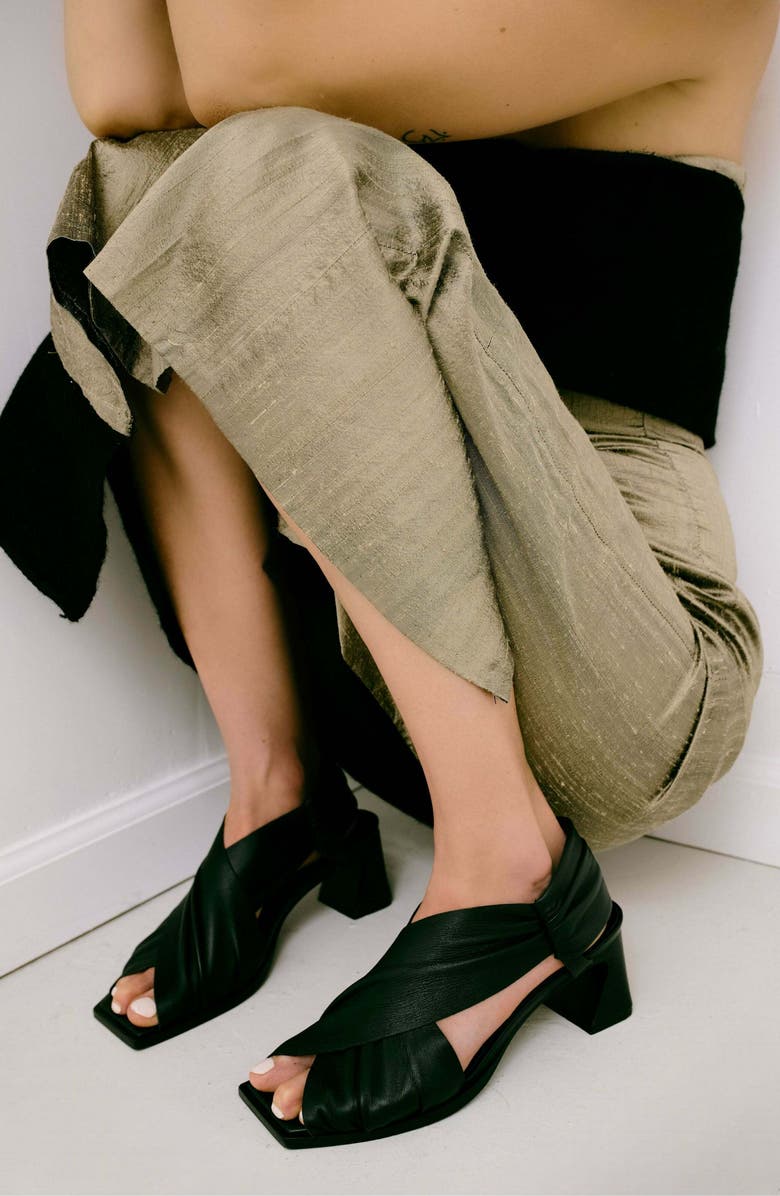 Daniella Shevel Harper Sandal, Alternate, color, Black