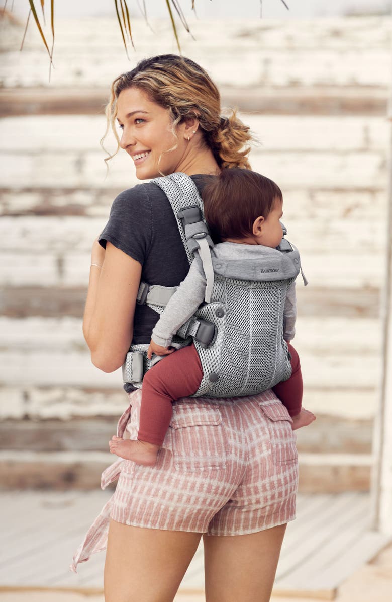BabyBjörn Harmony Baby Carrier, Alternate, color, Silver
