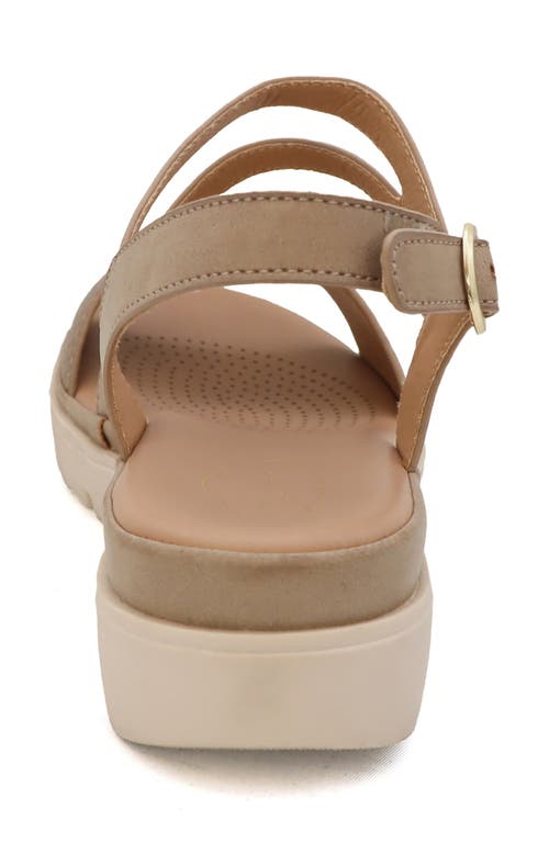 Comoda Designs Tunsa Slingback Platform Sandal