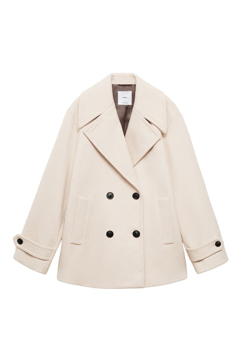Double Breasted Jacket, Alternate, color, LIGHT/ PASTEL GREY
