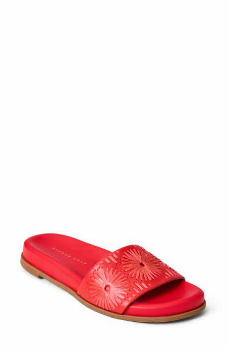 Jack Rogers Somerset Embroidered Slide Sandal