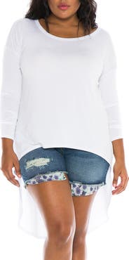 SLINK Jeans High/Low Top