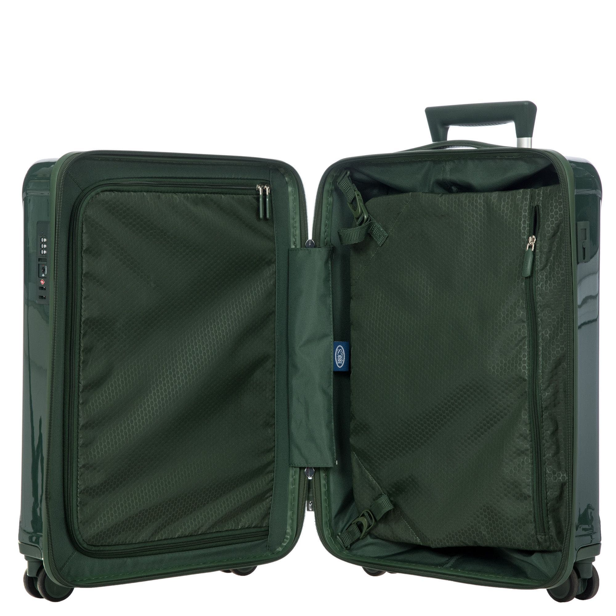 Bric's Positano 21" Carry-On Spinner, Alternate, color, Emerald