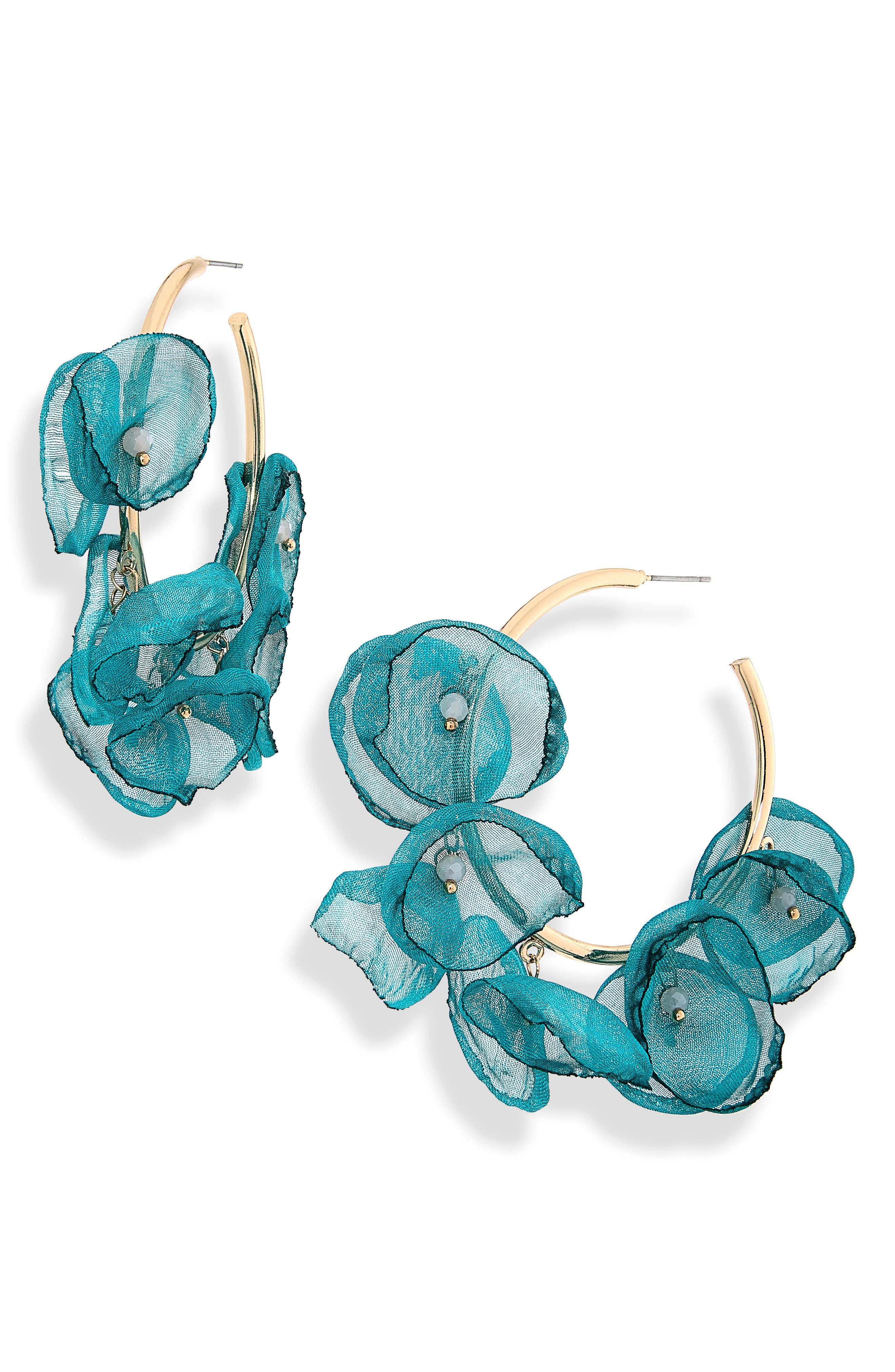 NATASHA Petal Hoop Earrings