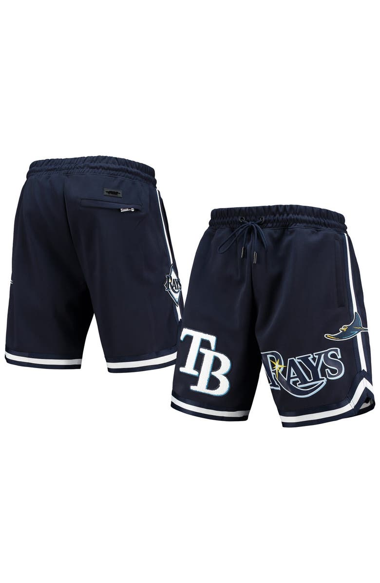 PRO STANDARD Men's Pro Standard Navy Tampa Bay Rays Team Shorts, Main, color, Navy