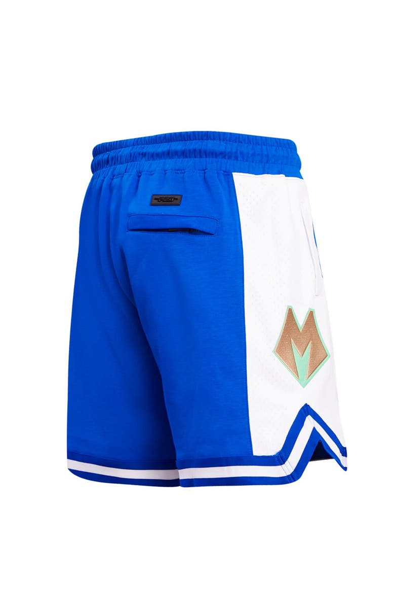 PRO STANDARD Men's Pro Standard Royal Milwaukee Bucks 2023/24 City Edition DK Shorts, Alternate, color, Royal