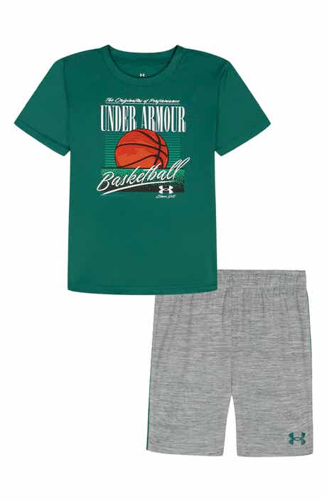 Under Armour Kids' Tech Basketball Graphic T-Shirt & Shorts Set