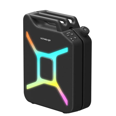 Portable Party Speaker, 300W Bass Boost, RGB, TWS, Mic/Guitar Input, App Control, Bluetooth Speaker