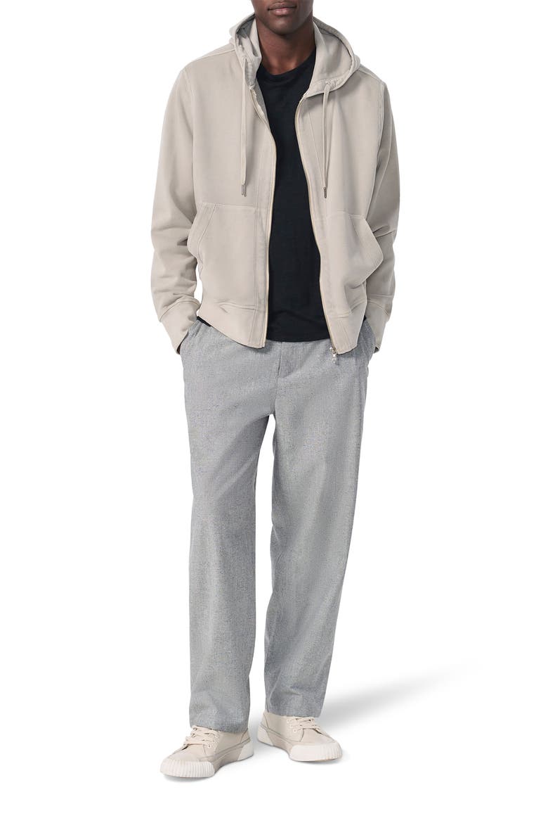Carlin Taped Hoodie, Alternate, color, STONE