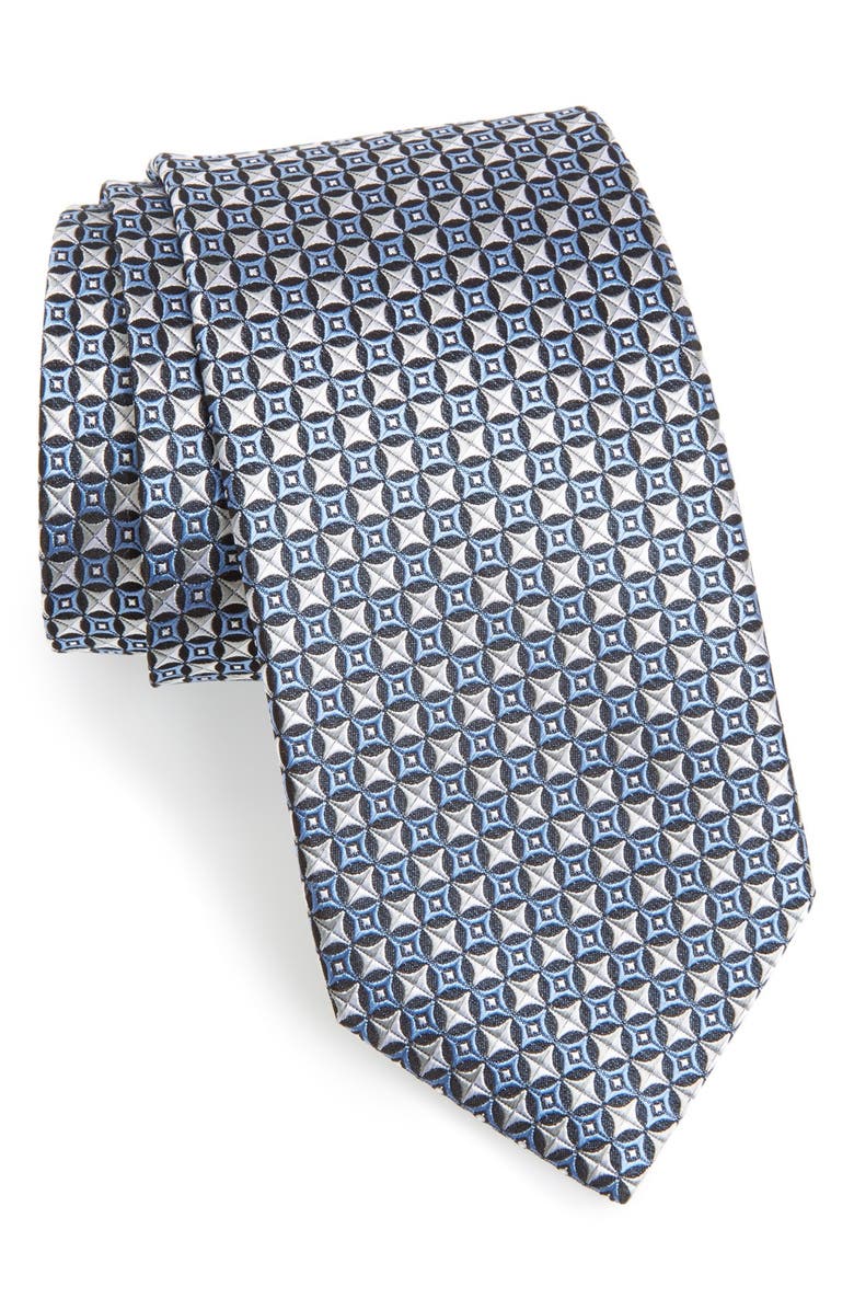J.Z. Richards Woven Silk Tie, Main, color, 