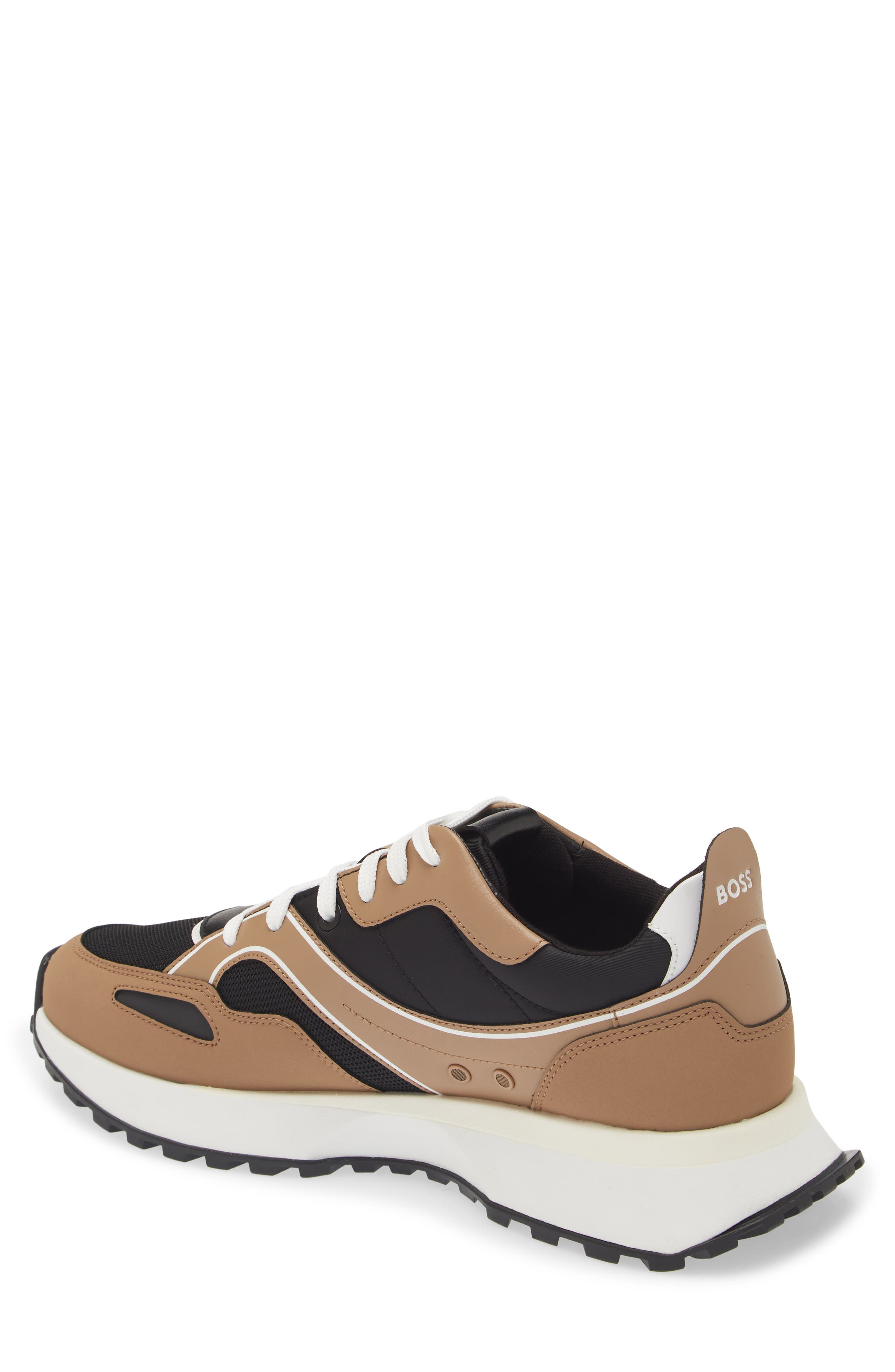 BOSS Jonah Runn MX Sneaker, Alternate, color, Open Beige