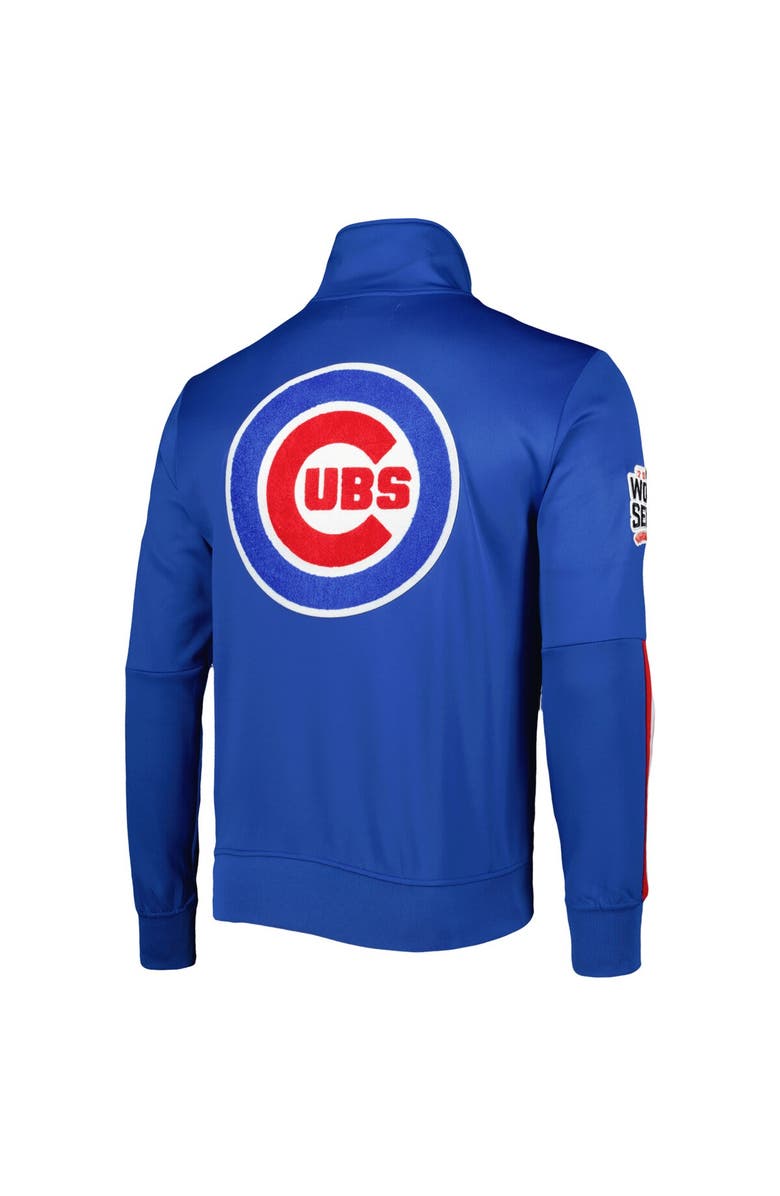 PRO STANDARD Men's Pro Standard Royal Chicago Cubs Hometown Full-Zip Track Jacket, Alternate, color,