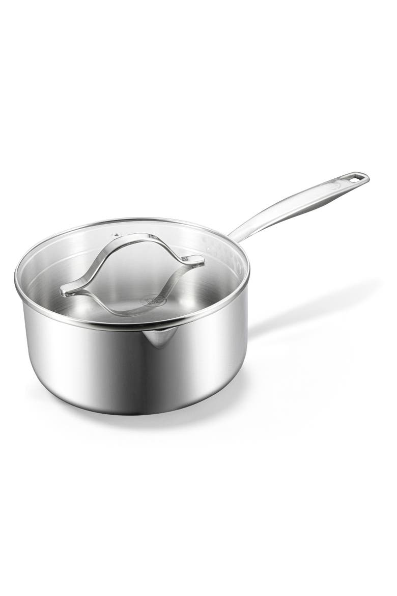 Essential Series - Sauce Pan with Lid, Main, color, 8"