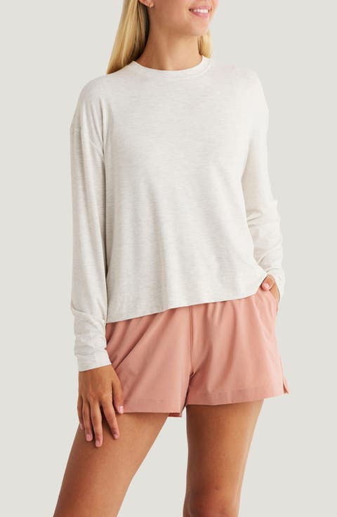 Shade Crossover Long Sleeve Top
