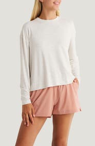 Free Fly Shade Crossover Long Sleeve Top
