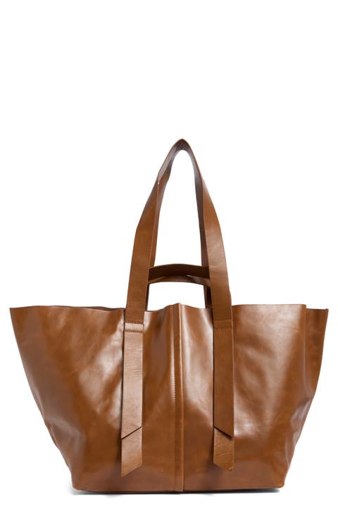 Jacqueline Leather Tote