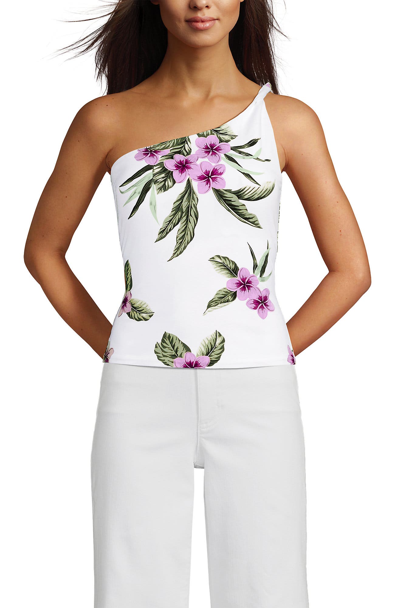 Slender One Shoulder Top - image 3