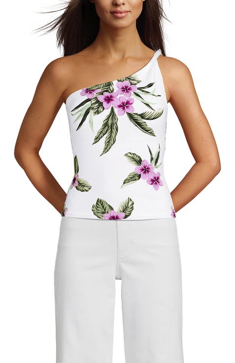 Slender One Shoulder Top