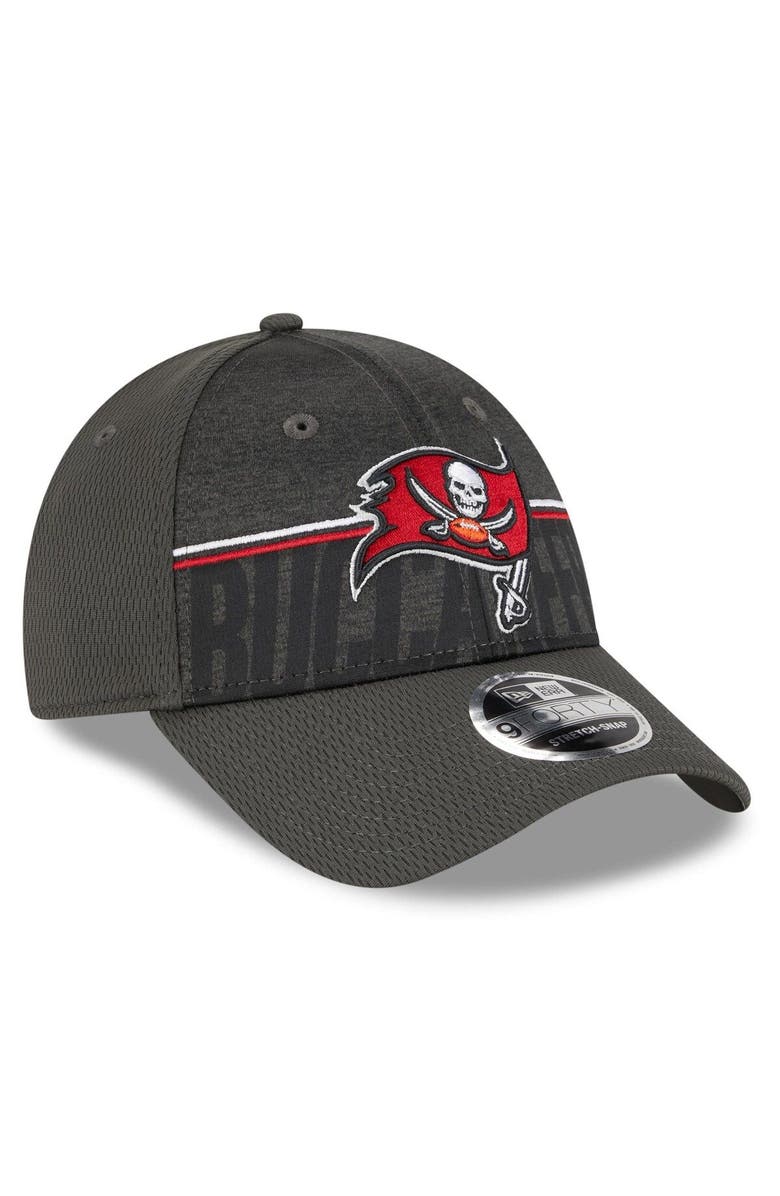 New Era Men's New Era Pewter Tampa Bay Buccaneers 2023 NFL Training Camp 9FORTY Adjustable Hat, Alternate, color, 