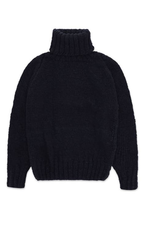 Merino Wool Turtleneck Pullover