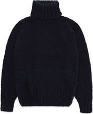 Fortela Merino Wool Turtleneck Pullover