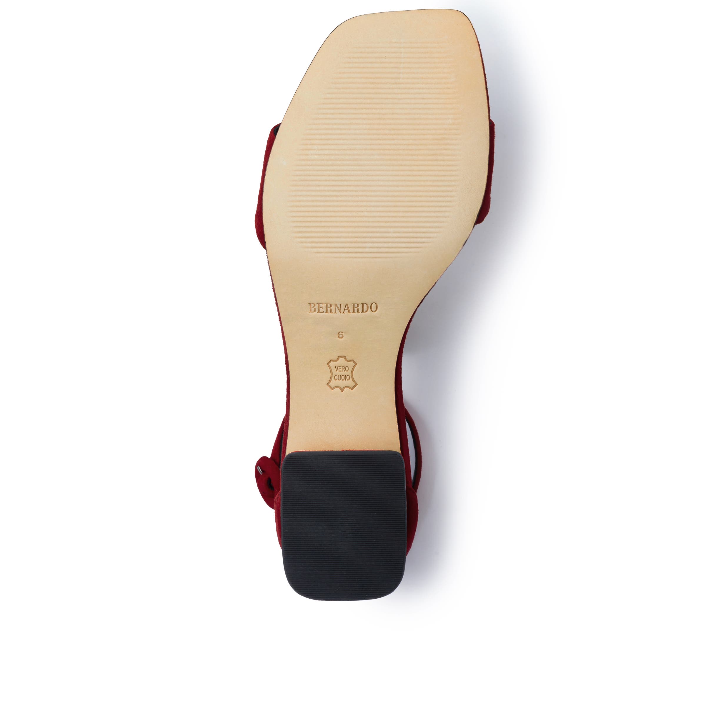 Jalena Ankle Strap Sandal, Alternate, color, DARK RED